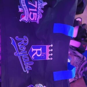 Hank Aaron 715 25th anniversary KC Royals Duffle Bag